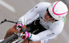 Oenone Wood of Australia riding in Women Time Trial race of UCI Road Cycling World Championships. Women Time trial race was held on 26th of September 2007 in Stuttgart, Germany.

