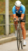 Matti Helminen of Finland riding in Men Elite Time trial race of UCI Road Cycling World Championships. Men Elite Time trial race was held on 27th of September 2007 in Stuttgart, Germany.
