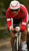 4th placed Bert Grabsch of Germany riding in Men Elite Time trial race of UCI Road Cycling World Championships. Men Elite Time trial race was held on 27th of September 2007 in Stuttgart, Germany.
