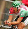 Second placed Laszlo Bodrogi of Hungary riding in Men Elite Time trial race of UCI Road Cycling World Championships. Men Elite Time trial race was held on 27th of September 2007 in Stuttgart, Germany.
