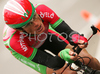 9th placed Vasili Kiryienka of Belarus riding in Men Elite Time trial race of UCI Road Cycling World Championships. Men Elite Time trial race was held on 27th of September 2007 in Stuttgart, Germany.
