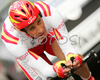7th placed Jose Ivan Gutierrez Palacios of Spain riding in Men Elite Time trial race of UCI Road Cycling World Championships. Men Elite Time trial race was held on 27th of September 2007 in Stuttgart, Germany.
