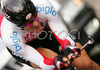 New and old World Champion Fabian Cancellara of Switzerland riding in Men Elite Time trial race of UCI Road Cycling World Championships. Men Elite Time trial race was held on 27th of September 2007 in Stuttgart, Germany.
