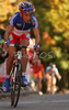 Biel Kadri of France riding during Men U23 road races of UCI Road Cycling World Championships. Men U23 road race World Championships was held on 29th of September 2007 in Stuttgart, Germany.
