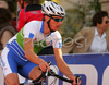 Grega Bole of Slovenia riding during Men U23 road races of UCI Road Cycling World Championships. Men U23 road race World Championships was held on 29th of September 2007 in Stuttgart, Germany.
