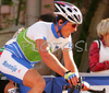 Joze Senekovic of Slovenia riding during Men U23 road races of UCI Road Cycling World Championships. Men U23 road race World Championships was held on 29th of September 2007 in Stuttgart, Germany.
