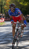 Stephane Auge of France riding during Men Elite road race of UCI Road Cycling World Championships. Men Elite road race World Championships was held on 30th of September 2007 in Stuttgart, Germany.
