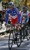  riding during Men Elite road race of UCI Road Cycling World Championships. Men Elite road race World Championships was held on 30th of September 2007 in Stuttgart, Germany.
