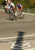 Marlon Alirio Perez Arango of Colombia (front) and Stephane Auge of France (back) riding during Men Elite road race of UCI Road Cycling World Championships. Men Elite road race World Championships was held on 30th of September 2007 in Stuttgart, Germany.

