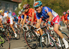 Thomas Voeckler of France riding during Men Elite road race of UCI Road Cycling World Championships. Men Elite road race World Championships was held on 30th of September 2007 in Stuttgart, Germany.
