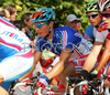 Pierrick Fedrigo of France riding during Men Elite road race of UCI Road Cycling World Championships. Men Elite road race World Championships was held on 30th of September 2007 in Stuttgart, Germany.

