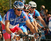 Sandy Casar of France riding during Men Elite road race of UCI Road Cycling World Championships. Men Elite road race World Championships was held on 30th of September 2007 in Stuttgart, Germany.
