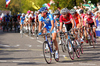 Marzio Bruseghin of Italy leading group in chase of escape group during Men Elite road race of UCI Road Cycling World Championships. Men Elite road race World Championships was held on 30th of September 2007 in Stuttgart, Germany.
