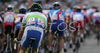 Jure Golcer of Slovenia riding on back of peloton during Men Elite road races of UCI Road Cycling World Championships. Men Elite road race World Championships was held on 30th of September 2007 in Stuttgart, Germany.
