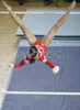 Lorena Coza of Italy during exercise on bars at Siska Gym International 2006 competition. Finals of Siska Gym International 2006 competition for women on vault, bars, beam and floor were held in Sport Center Gib in Ljubljana, Slovenia on 5th of November 2006.
