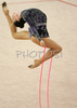 Irena Risenzon of Israel performing during her exercise with rope in Rhythmic gymnastics World Cup 2007. 9th Slovene Challenge Tournament in Rhythmic gymnastics and World Cup in Rhythmic gymnastics was held in Ljubljana, Slovenia on 26th of August 2007.
