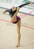 Irena Risenzon of Israel performing during her exercise with rope in Rhythmic gymnastics World Cup 2007. 9th Slovene Challenge Tournament in Rhythmic gymnastics and World Cup in Rhythmic gymnastics was held in Ljubljana, Slovenia on 26th of August 2007.
