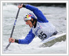 National championship and Slovene cup race in white water kayak on artifical kayak track in Tacen. Race counted also as selection race for Slovene Whitewater kayak and canu national team. <br> Peter Kauzer won, Andrej Nolimal was second and Dejan Kralj (all Slovenia) finished third.
