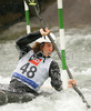 Robin Wyss of Switzerland paddling during first run of International Kayak and Canoe race in Tacen, Slovenia. Race in Tacen, Slovenia was held on 2nd of June 2007 and was also one of 3 qualification races for Slovene National World cup team for season 2007.
