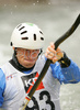 Matheo Pontarollo of Italy paddling during first run of International Kayak and Canoe race in Tacen, Slovenia. Race in Tacen, Slovenia was held on 2nd of June 2007 and was also one of 3 qualification races for Slovene National World cup team for season 2007.
