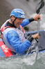 Helmut Oblinger of Austria paddling during first run of International Kayak and Canoe race in Tacen, Slovenia. Race in Tacen, Slovenia was held on 2nd of June 2007 and was also one of 3 qualification races for Slovene National World cup team for season 2007.
