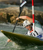 Peter Kauzer of Slovenia during super finals of K-1 for men International Kayak and Canoe race in Tacen, Slovenia. Race in Tacen, Slovenia was held on 3rd of June 2007 and was also last of three qualification races for Slovene Whitewater National World cup team for season 2007.
