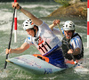 Team Janezic-Janezic of Slovenia during super finals of C-2 for men International Kayak and Canoe race in Tacen, Slovenia. Race in Tacen, Slovenia was held on 3rd of June 2007 and was also last of three qualification races for Slovene Whitewater National World cup team for season 2007.

