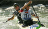 Team Visnar-Jarc of Slovenia during super finals of C-2 for men International Kayak and Canoe race in Tacen, Slovenia. Race in Tacen, Slovenia was held on 3rd of June 2007 and was also last of three qualification races for Slovene Whitewater National World cup team for season 2007.
