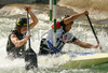 Team Visnar-Jarc of Slovenia during super finals of C-2 for men International Kayak and Canoe race in Tacen, Slovenia. Race in Tacen, Slovenia was held on 3rd of June 2007 and was also last of three qualification races for Slovene Whitewater National World cup team for season 2007.
