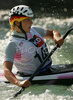 Melanie Pfeiffer of Germany during super finals of K-1 for women International Kayak and Canoe race in Tacen, Slovenia. Race in Tacen, Slovenia was held on 3rd of June 2007 and was also last of three qualification races for Slovene Whitewater National World cup team for season 2007.
