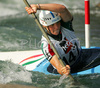 Angela Luisa Prendin of Italy during super finals of K-1 for women International Kayak and Canoe race in Tacen, Slovenia. Race in Tacen, Slovenia was held on 3rd of June 2007 and was also last of three qualification races for Slovene Whitewater National World cup team for season 2007.
