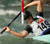 Katja Frauenrath of Germany during super finals of K-1 for women International Kayak and Canoe race in Tacen, Slovenia. Race in Tacen, Slovenia was held on 3rd of June 2007 and was also last of three qualification races for Slovene Whitewater National World cup team for season 2007.
