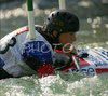 Eva Tercelj of Slovenia during super finals of K-1 for women International Kayak and Canoe race in Tacen, Slovenia. Race in Tacen, Slovenia was held on 3rd of June 2007 and was also last of three qualification races for Slovene Whitewater National World cup team for season 2007.
