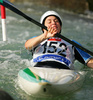 Heike Frauenrath of Germany during super finals of K-1 for women International Kayak and Canoe race in Tacen, Slovenia. Race in Tacen, Slovenia was held on 3rd of June 2007 and was also last of three qualification races for Slovene Whitewater National World cup team for season 2007.
