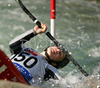 Ursa Kragelj of Slovenia during super finals of K-1 for women International Kayak and Canoe race in Tacen, Slovenia. Race in Tacen, Slovenia was held on 3rd of June 2007 and was also last of three qualification races for Slovene Whitewater National World cup team for season 2007.
