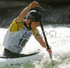 Vitali Zirka of Germany during super finals of C1 for men International Kayak and Canoe race in Tacen, Slovenia. Race in Tacen, Slovenia was held on 3rd of June 2007 and was also last of three qualification races for Slovene Whitewater National World cup team for season 2007.
