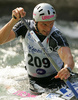 Dejan Stevanovic of Slovenia during super finals of C1 for men International Kayak and Canoe race in Tacen, Slovenia. Race in Tacen, Slovenia was held on 3rd of June 2007 and was also last of three qualification races for Slovene Whitewater National World cup team for season 2007.
