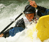 Jakub Micka competing during Kayak rodeo Slofreestyle 2007 race. International kayak rodeo race was held in Tacen, Slovenia on 9th of June 2007.
