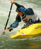 Jakub Micka competing during Kayak rodeo Slofreestyle 2007 race. International kayak rodeo race was held in Tacen, Slovenia on 9th of June 2007.
