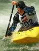 Jakub Micka competing during Kayak rodeo Slofreestyle 2007 race. International kayak rodeo race was held in Tacen, Slovenia on 9th of June 2007.
