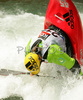 Nina Halasova competing during Kayak rodeo Slofreestyle 2007 race. International kayak rodeo race was held in Tacen, Slovenia on 9th of June 2007.
