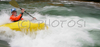 Borut Kern of Slovenia competing during first International kayak rodeo race Slofreestyle 2006 which was held in Tacen, Slovenia on 3. June 2006.

