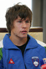 Downhill cyclist Nejc Rutar, who is competing in junior category, at press conference of Slovenian MTB cycling team before MTB World championships in Rotorua, New Zealand. MTB World championships will be held in Rotorua, New Zealand between 22th and 27th of August 2006. <br> 
