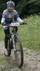Tanja Zakelj of Mbk Crni Vrh - Gensan(Women Juniors) competing during 6th race of Slovene cup in cross country MTB race which was held in Kamnik, Slovenia. Due to week long rain track was wet and full of mud which made racing even more demanding. Women elite, women under 23, men juniors and men masters categories had to finish 5 laps long race, while men elite and men under23 had race long 7 laps.
