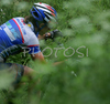 Nina Homovec of MBK Hidria riding during Slovene Women, Junior and Amaters National Championships in Cross country mountain biking. XC MTB National Championship was held in period of extreme heat where temperatures reached up to +35c, in Kamnik, Slovenia on 22nd of July 2007.

