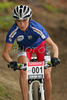 Irin Kalentieva of Russia riding in last race of Women cross country (XCO) Nissan UCI Mountain Bike World Cup. Final race of MTB World Cup was held in Maribor, Slovenia, on 15th of September 2007.
