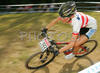 Elisabeth Osl of Austria riding in last race of Women cross country (XCO) Nissan UCI Mountain Bike World Cup. Final race of MTB World Cup was held in Maribor, Slovenia, on 15th of September 2007.
