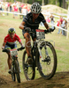 Sabrina Enaux of France riding in last race of Women cross country (XCO) Nissan UCI Mountain Bike World Cup. Final race of MTB World Cup was held in Maribor, Slovenia, on 15th of September 2007.
