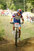 Tanja Zakelj of Slovenia riding in last race of Women cross country (XCO) Nissan UCI Mountain Bike World Cup. Final race of MTB World Cup was held in Maribor, Slovenia, on 15th of September 2007.
