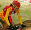 Winner Jingjing Wang of China riding in last race of Women cross country (XCO) Nissan UCI Mountain Bike World Cup. Final race of MTB World Cup was held in Maribor, Slovenia, on 15th of September 2007.
